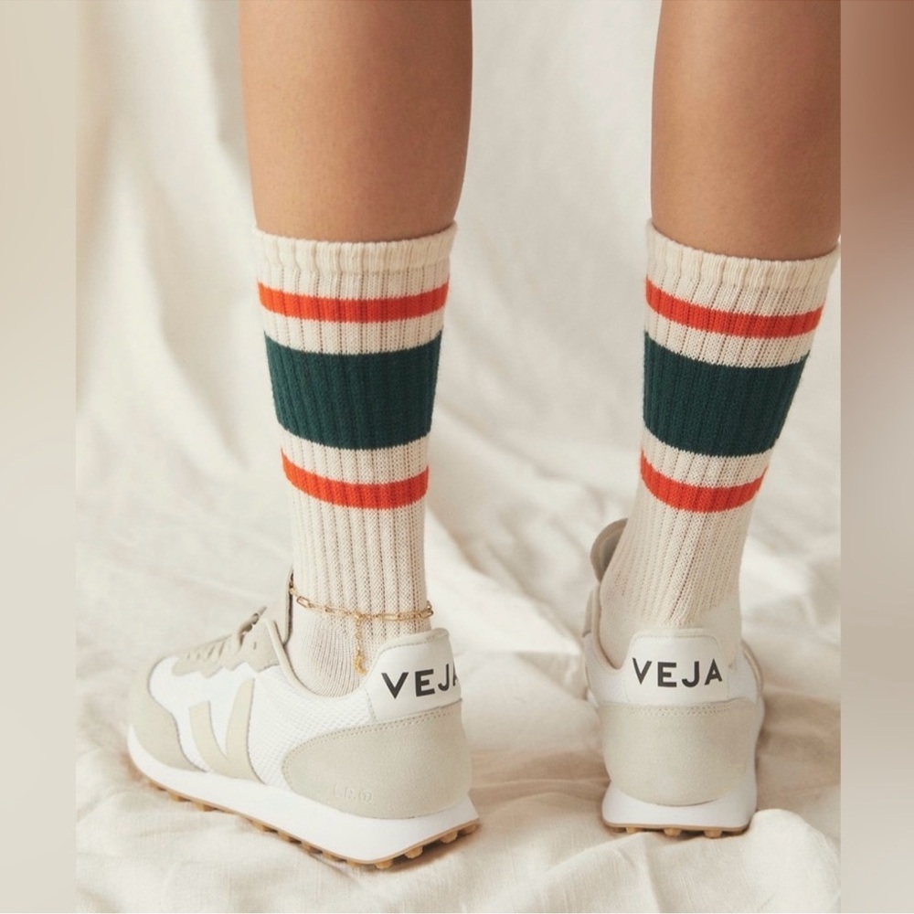 Veja Rio Branco Sneakers white mesh Suede Pierre / Natural Anthropologie 8 - Picture 5 of 16